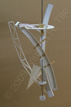 Model-Proposed Suspended Kinetic Sculpture
Converging Arcs II
Illustration Bd., Bristol Bd., Wood, Wire
2009 Model-Proposed Suspended Kinetic Sculpture
Converging Arcs II
Illustration Bd., Bristol Bd., Wood, Wire
2009